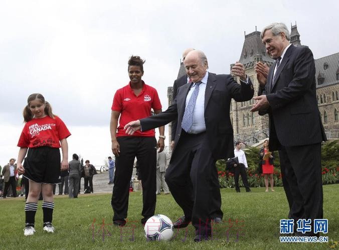 国际足联主席布拉特会见张剑一行